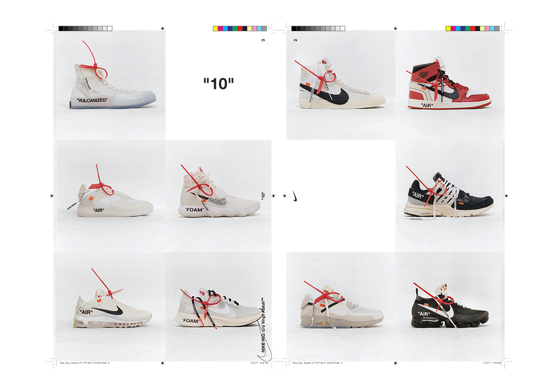 Frastødende Cruelty Thorny Virgil Abloh Off White Nike The Ten Icons Reconstructed Book |  SneakerNews.com