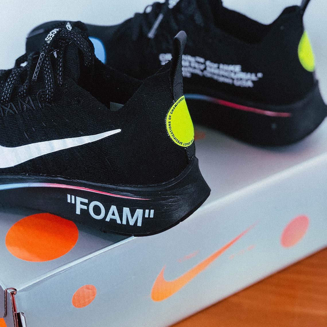 off white nike zoom fly mercurial