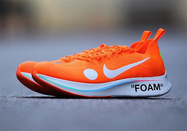 mlin davalac odliv  The OFF WHITE x Nike Zoom Fly Mercurial Flyknit Is Releasing Soon -  SneakerNews.com