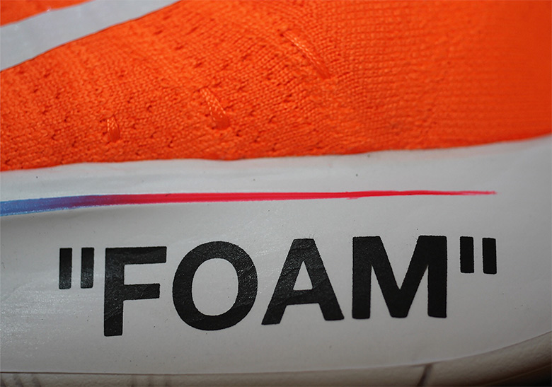 Off White Nike Zoom Fly Mercurial Orange Detailed Photos 5