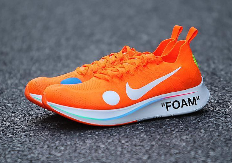 mlin davalac odliv  The OFF WHITE x Nike Zoom Fly Mercurial Flyknit Is Releasing Soon -  SneakerNews.com