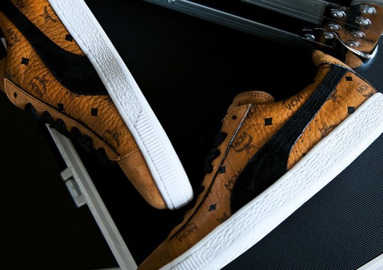 Puma Links Up With Luxury Brand MCM For Two Suede Options