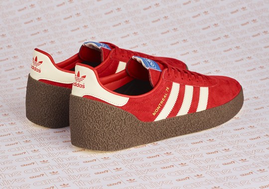 The back adidas Originals Montreal 76 Is Dropping Exclusively At Size?