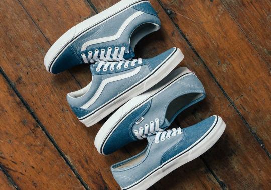 Vans Delivers Two-Toned Denim On Two Classics