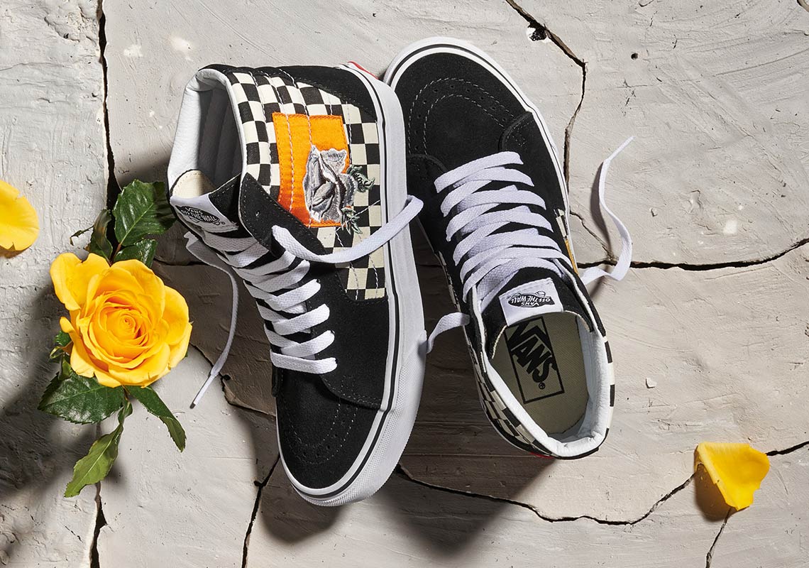 vans satin patchwork