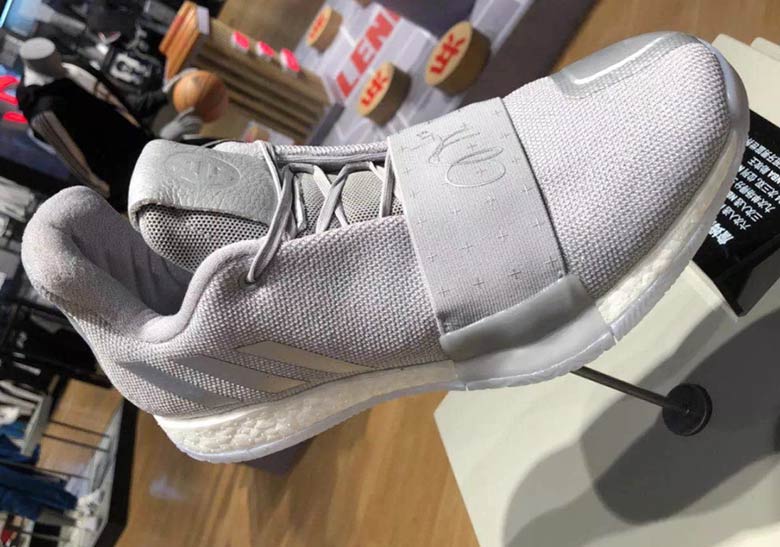 Adidas Harden Vol 3 Grey Silver