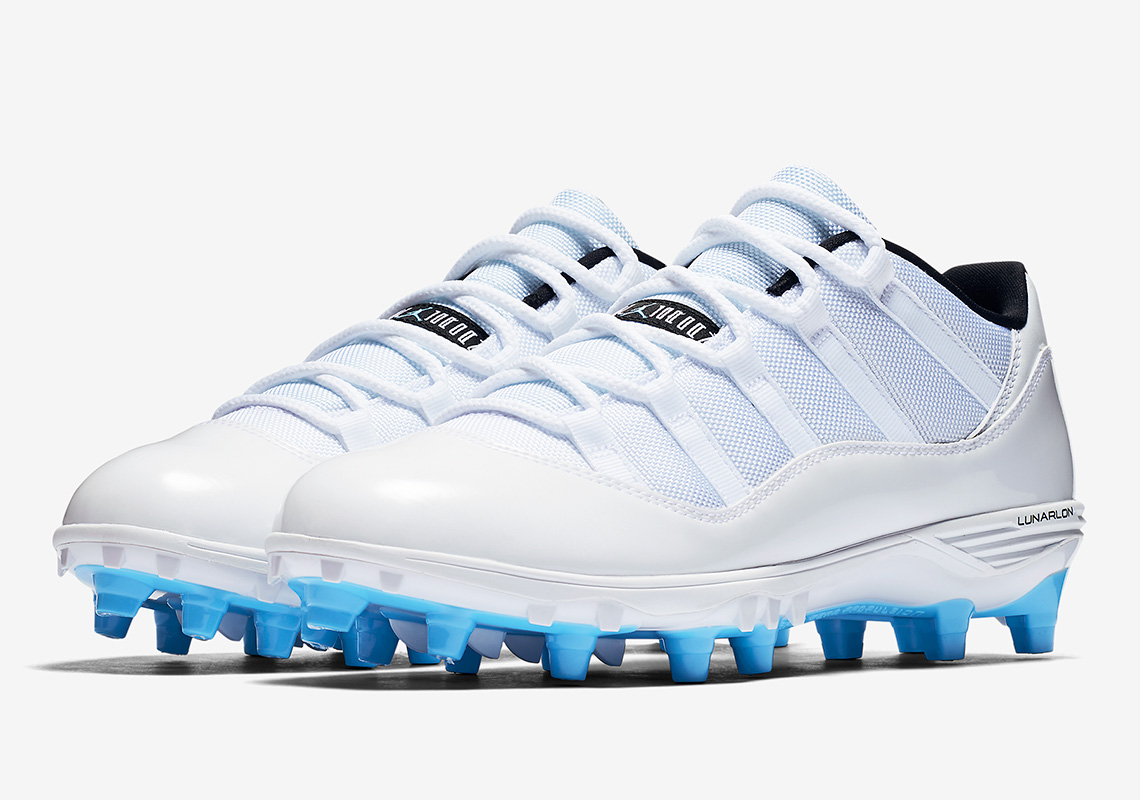 jordan 11 white cleats