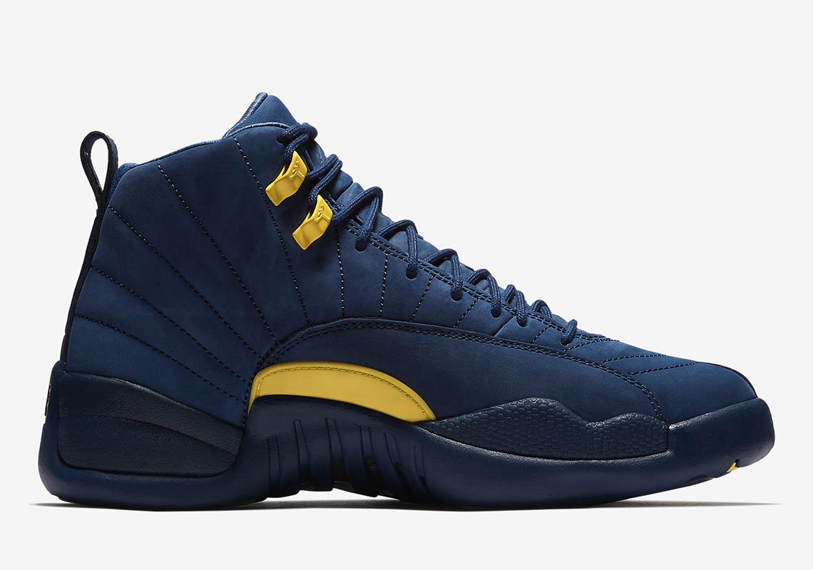 Jordan 12 sale michigan 2019