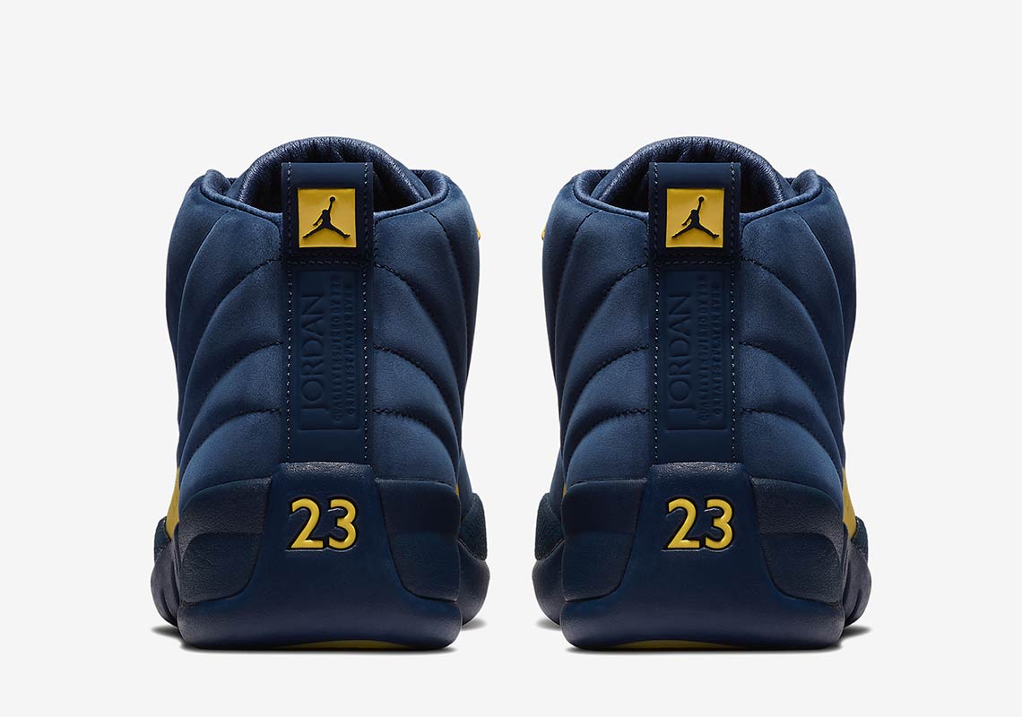 Michigan jordan shoes on sale 12