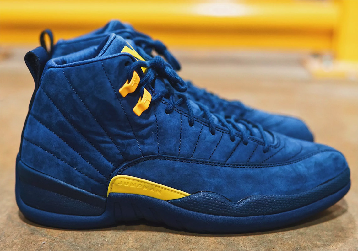 Air Jordan 12 "Michigan" Releases On June 23rd