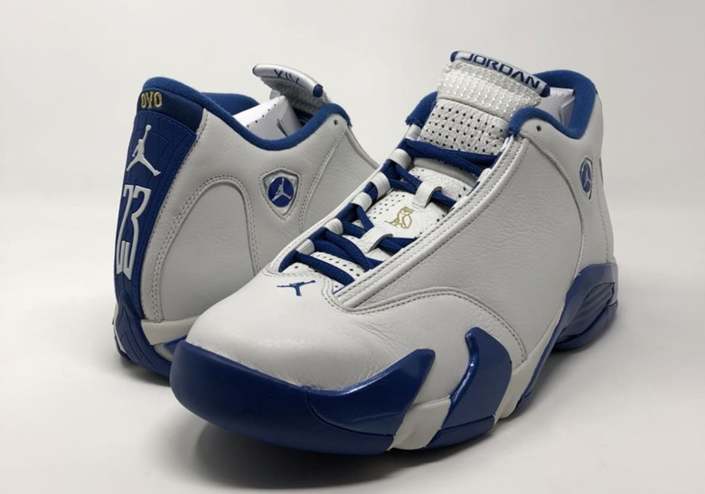 Air Jordan 14 OVO Drake Huskies/Kentucky PE | SneakerNews.com