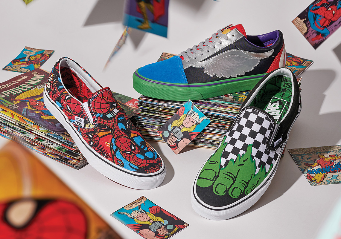 Vans x Marvel Avengers Collection - Where to Buy 