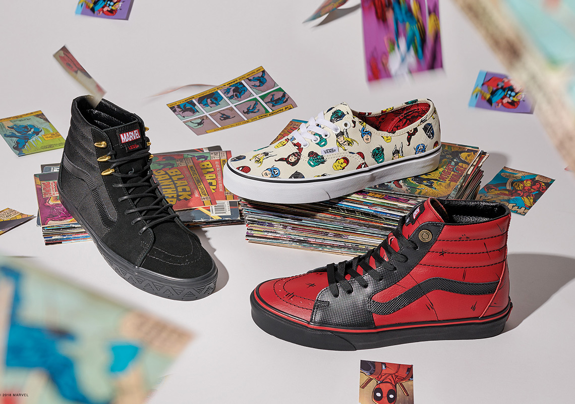 Where To Buy: Marvel x Vans Footwear Collection