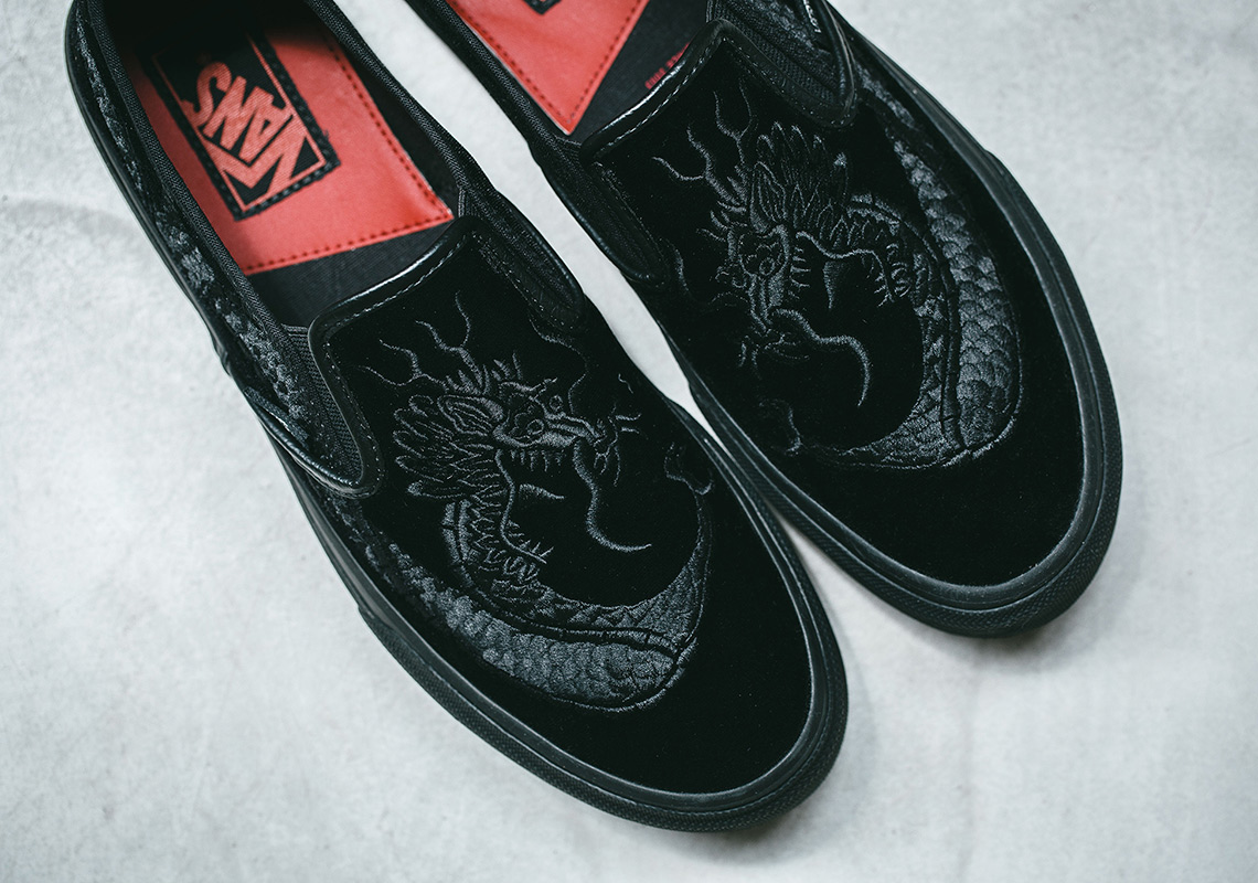nickname Pinpoint In quantity DELUXE x Vans Slip-On Dragons Release Date | SneakerNews.com