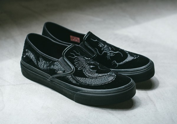 DELUXE x Vans Slip-On Dragons Release Date | SneakerNews.com