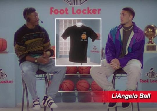 Foot Locker Pokes Fun At LiAngelo Ball’s Shoplifting Incident