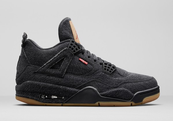 Jordan 4 Levi's - White + Black Release Info | SneakerNews.com