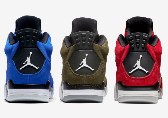 The Jumpman jordan Son Of Mars Low Arrives In Three Suede Tones For Fall