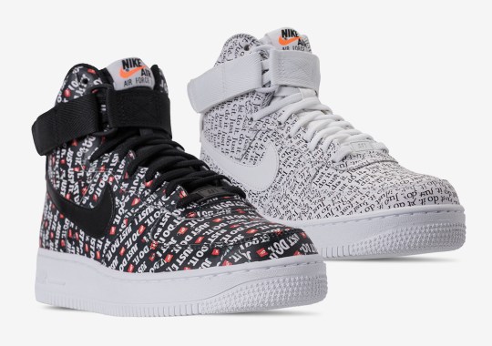 Nike Air Force 1 High “Just Do It” Pack Releases On June 28th