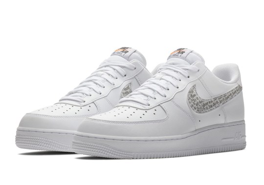 Nike’s Iconic Air Force 1 Low Gets The “Just Do It” Treatment