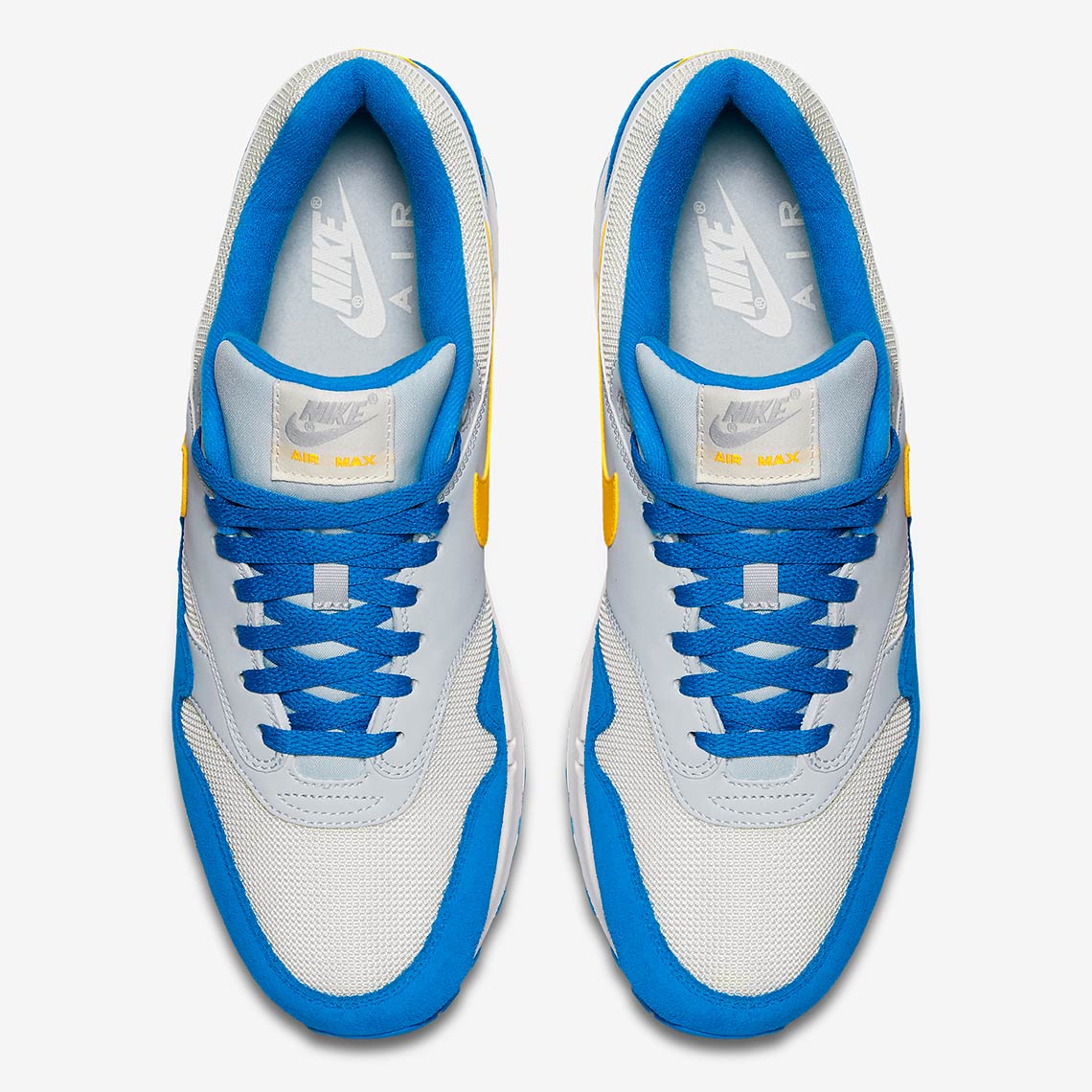 nike shoes blue yellow