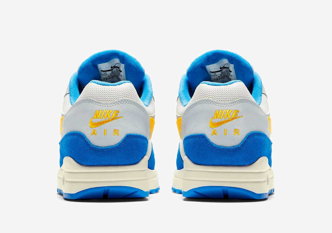 nike air max 1 blue and yellow