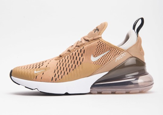 Nike Air Max 270 “Elemental Gold” Is In Stores