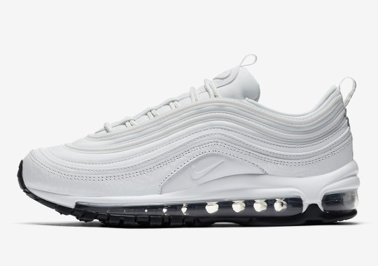 Nike Air Max 97 “Summit White” Features Tumbled Leather Uppers