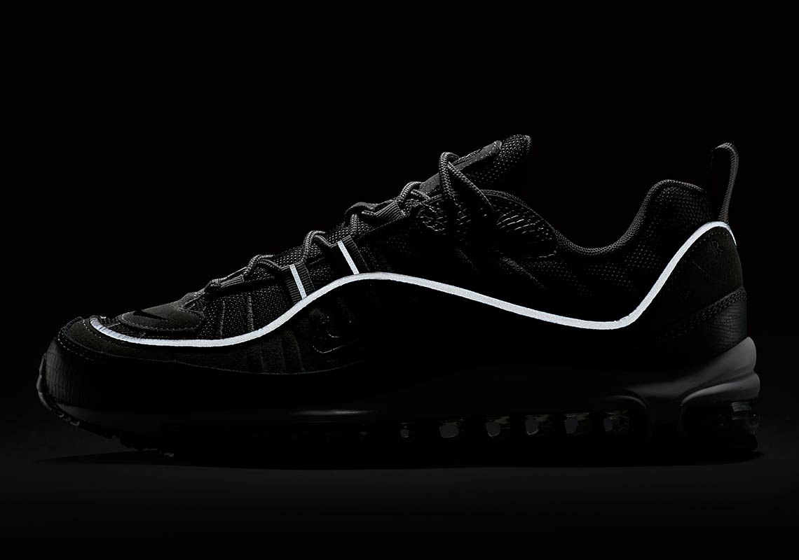 inalámbrico Resentimiento Himno Nike Air Max 98 Black/Anthracite AO9380-001 Release Date | SneakerNews.com