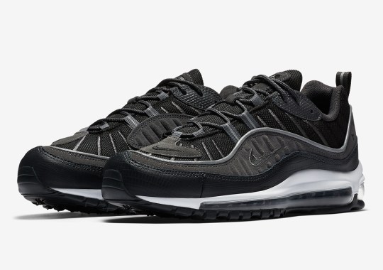 The Nike Air Max 98 In Black/Anthracite Drops This Friday