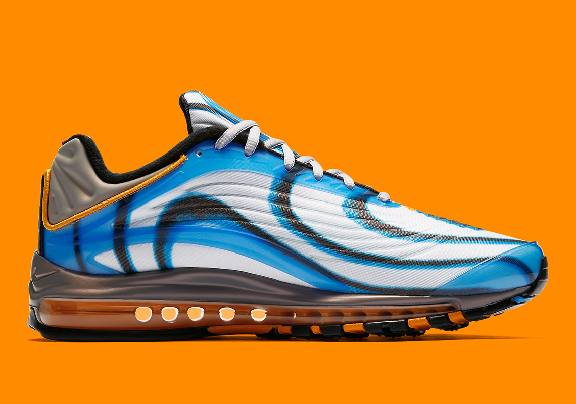 air max deluxe blue and orange