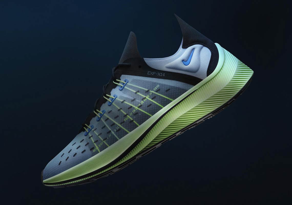 Nike Exp X14 Blue Green Release Date 1