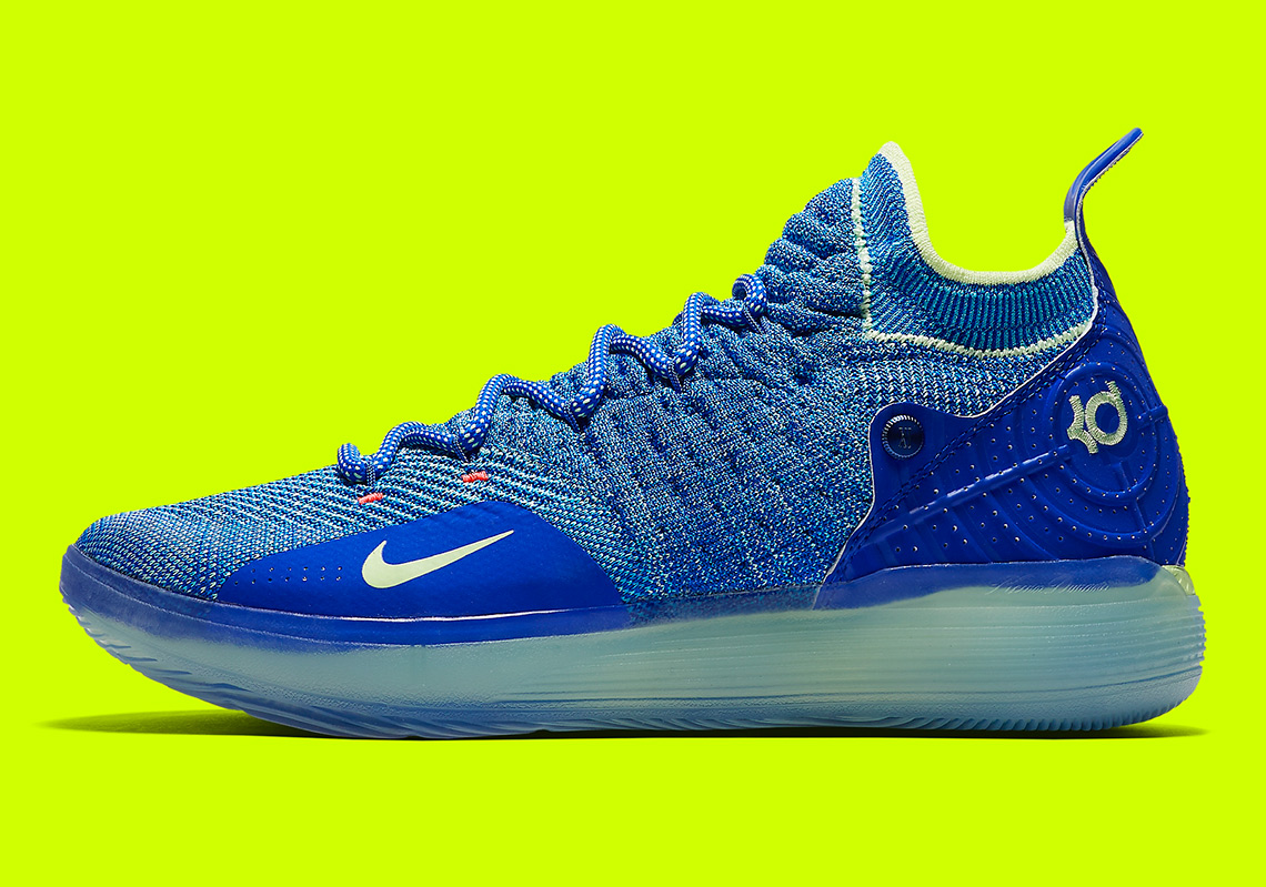 kd 11 shoes blue