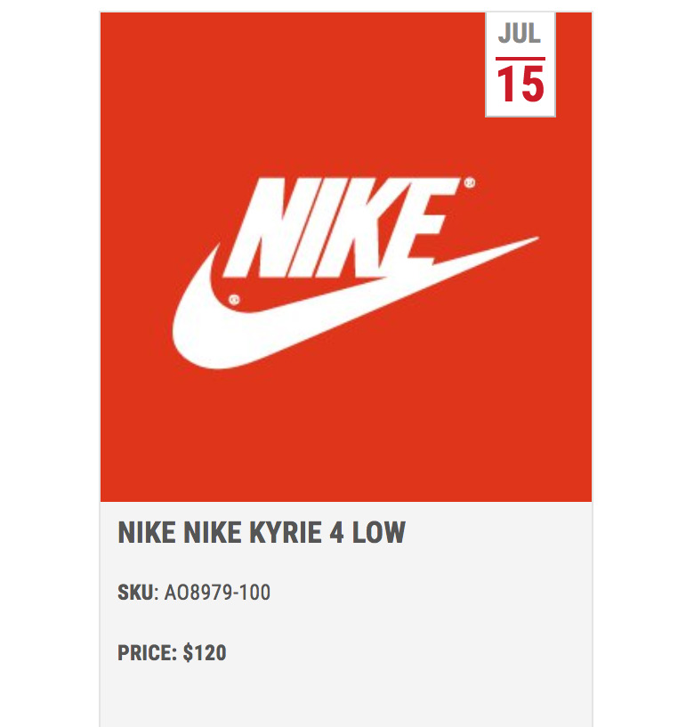 Nike Kyrie Low 1 Triple Black AO8979-004 Release Info