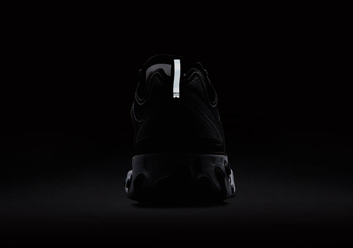 Nike React Element 87 Black Aq1090 001 7