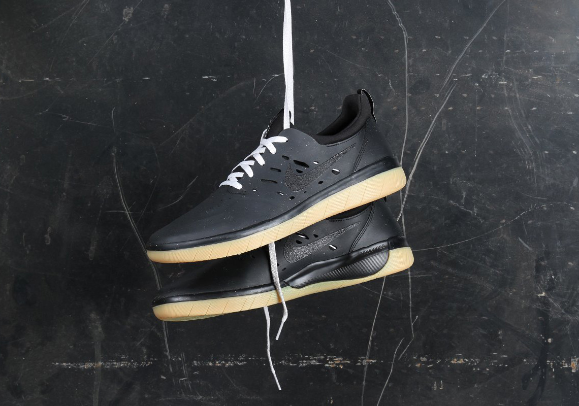 Nike SB Nyjah Black/Gum Available Now 