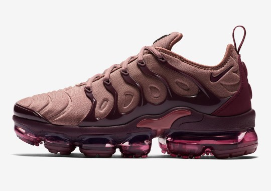 The Nike Vapormax Plus Returns In A Sultry Blend Of Burgundy Tones