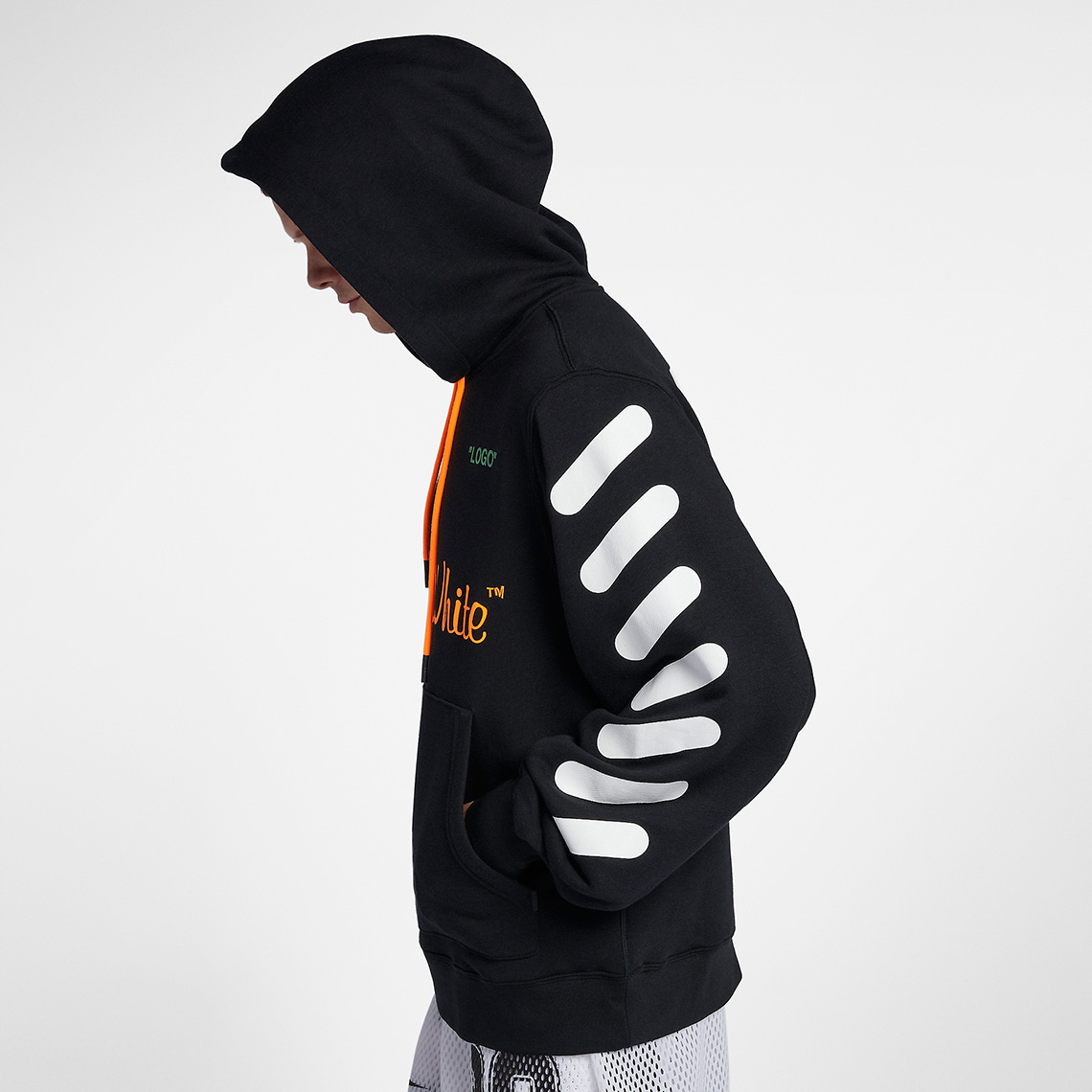 off white nike collab hoodie