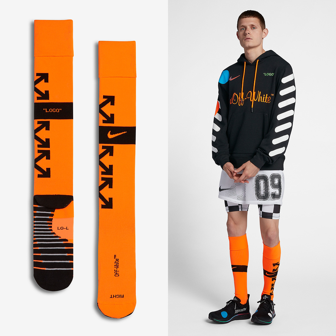 OFF WHITE Nike Football Apparel Release 