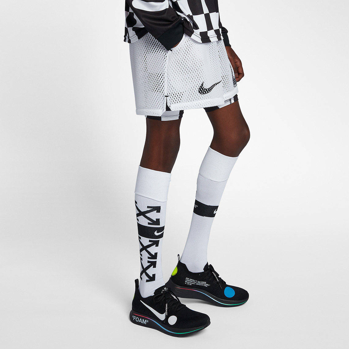 Off White Nike Soccer Shorts White Aq3612 100 1