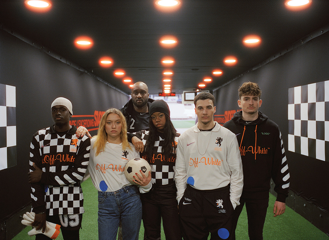 Off White Nike Virgil Abloh Soccer Football Mon Amour Collection 15