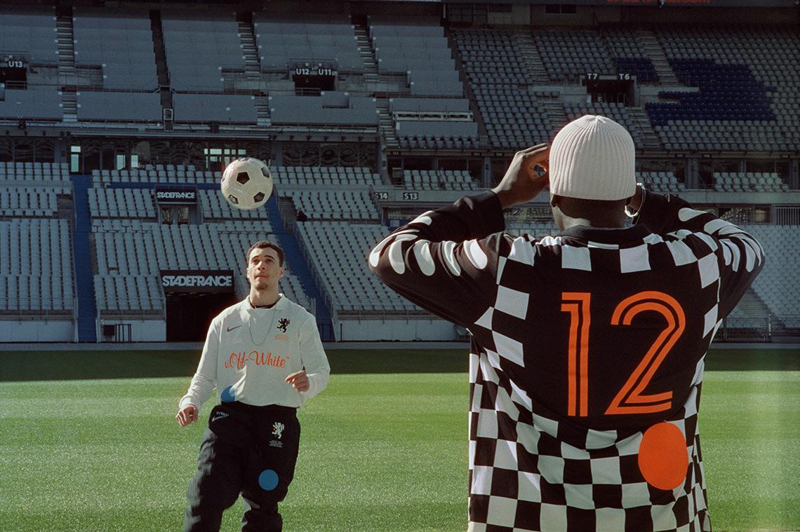 Off White Nike Virgil Abloh Soccer Football Mon Amour Collection 23