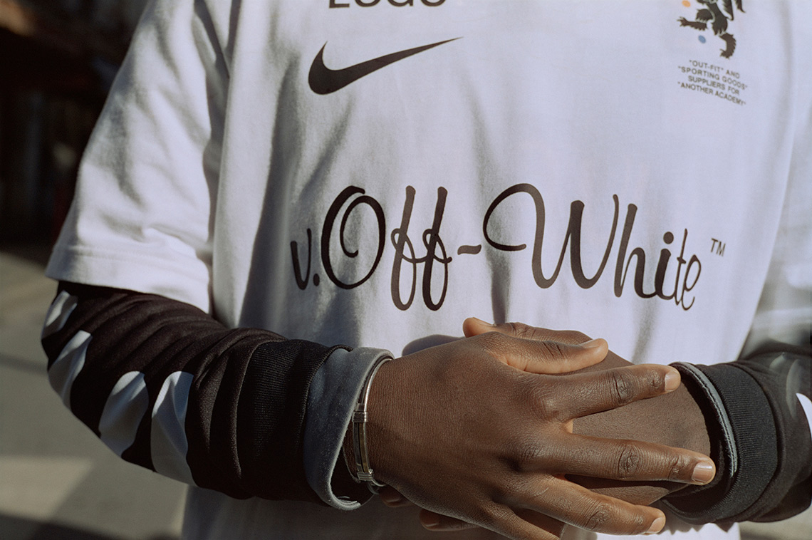 Off White Nike Virgil Abloh Soccer Football Mon Amour Collection 31