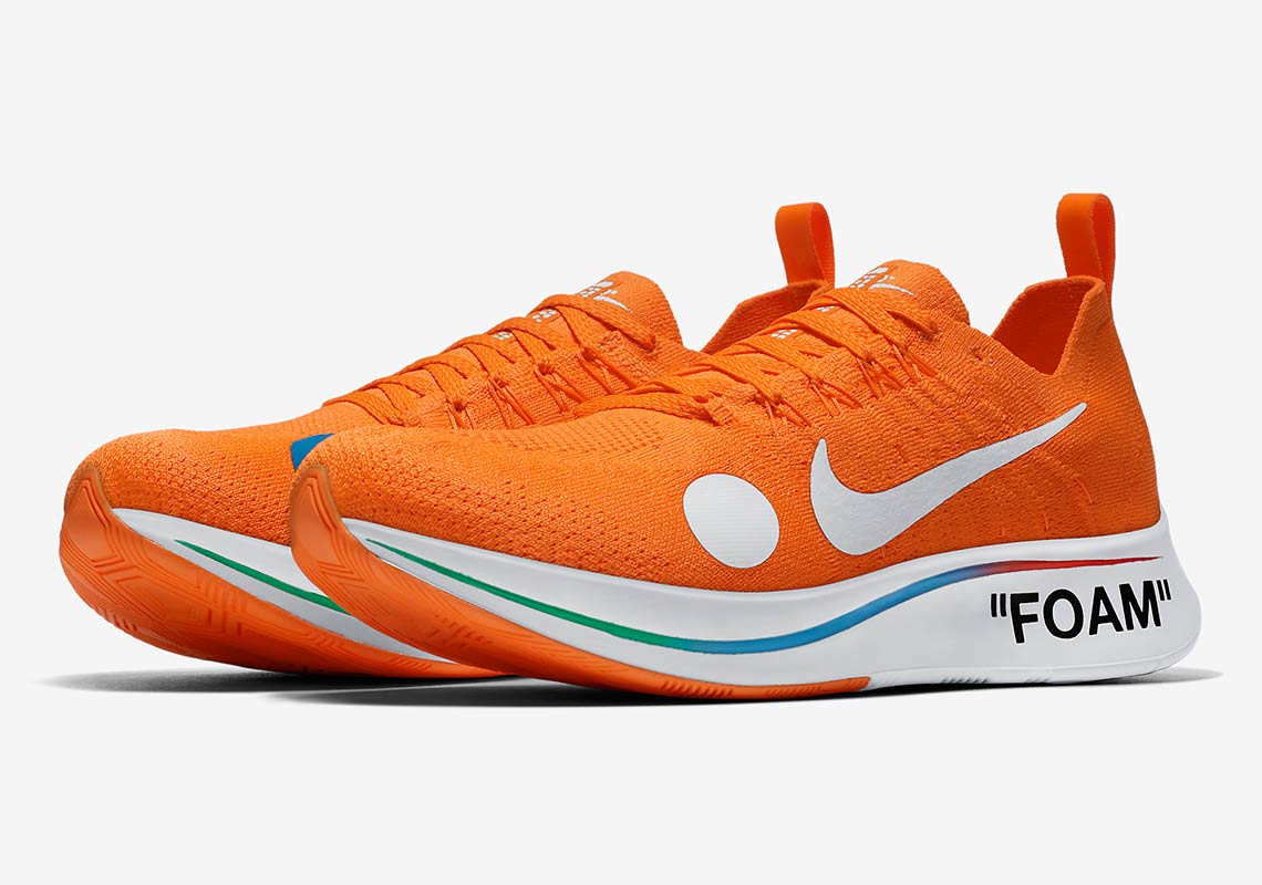 Off-White™ x Nike Zoom Fly SP Promo Sample Look