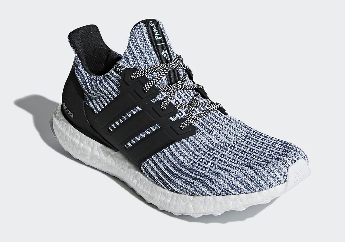 Parley x adidas Ultra Boost 4.0 Blue/Black Release Info BC0248