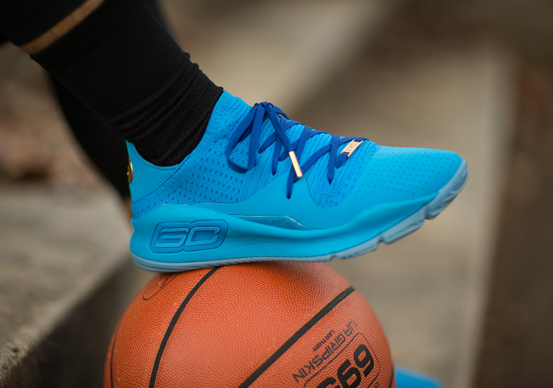 Ua Curry 4 Low Blue Candy