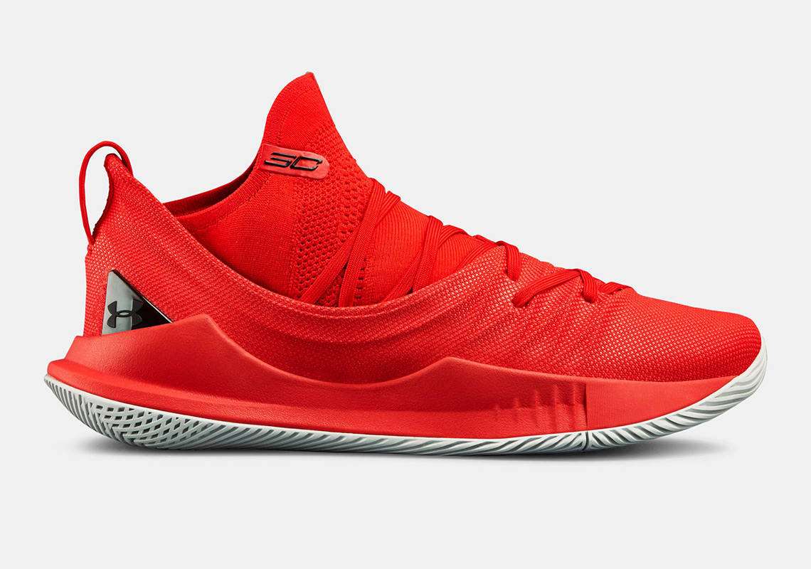 stephen curry shoes 5 red