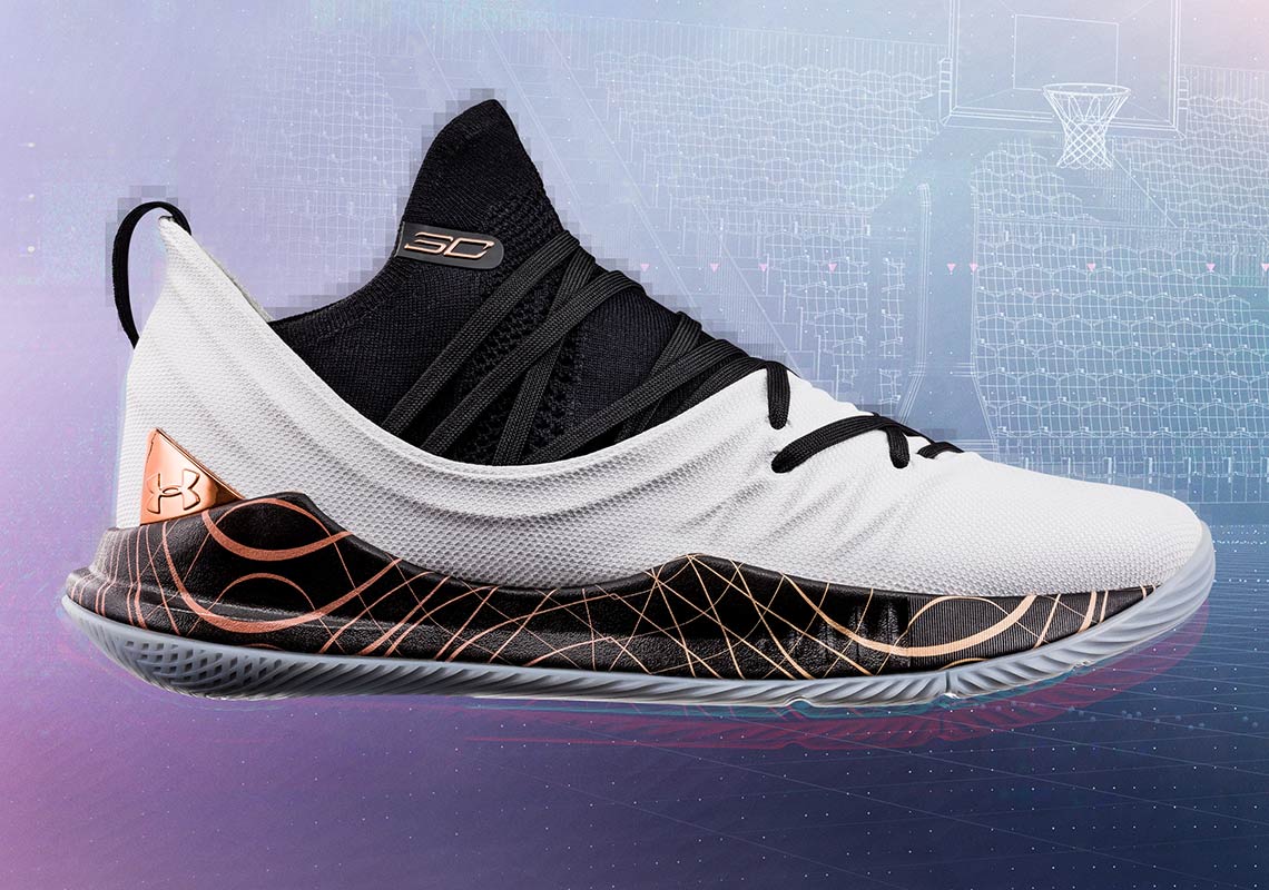 Under Armour Curry 5 Parade Black Gold