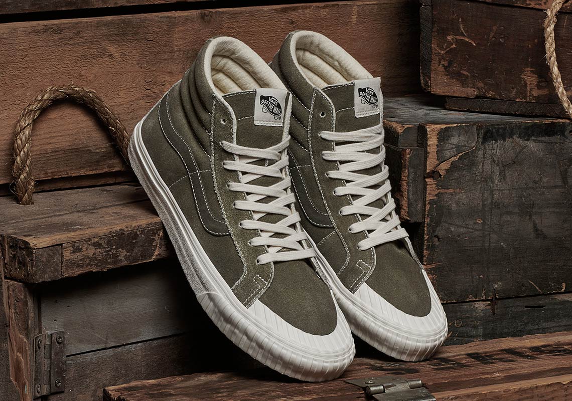 Vans Vintage Military Sk8 Hi + Authentic Release Info | SneakerNews.com