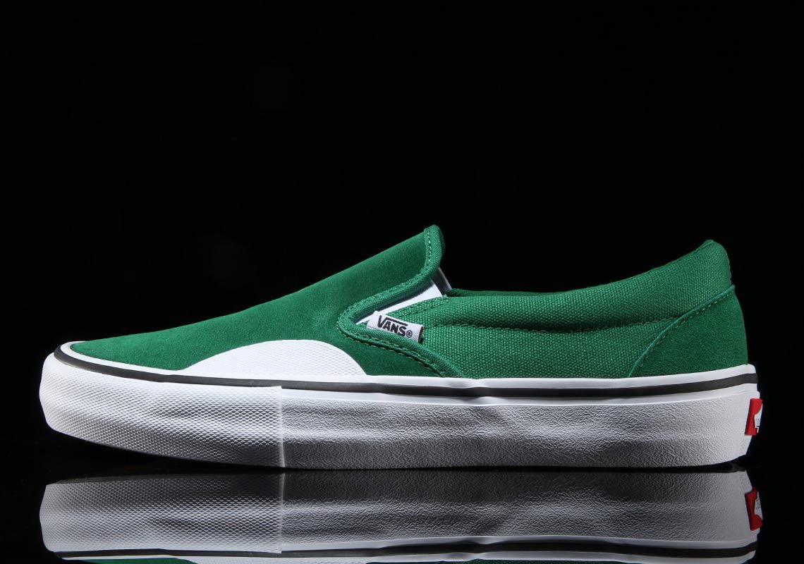 Vans Slip On YELLOW Cap Green 6